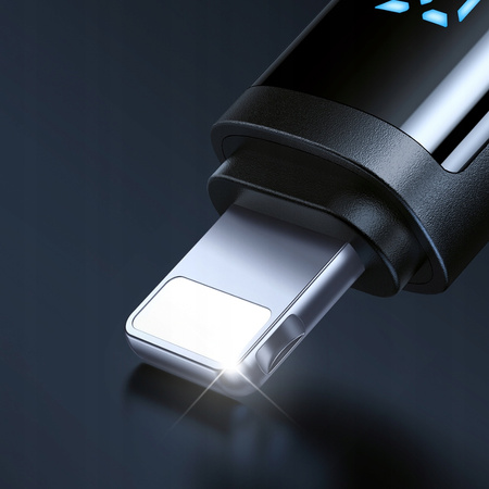 MCDODO ŁADOWARKA KABEL USB-C LIGHTNING SZYBKIEGO ŁADOWANIA DO IPHONE 1M LED