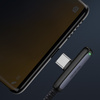 MCDODO KABEL USB-C KĄTOWY SZYBKIE ŁADOWANIE USB TYP C 6A 100W CZARNY 2M