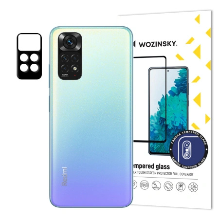 WOZINSKY SZKŁO HARTOWANE FULL CAMERA 9H DO XIAOMI REDMI NOTE 11 4G OCHRONNE