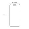 Szkło hartowane 2,5D do iPhone 16 Pro / 17 / 17 Pro