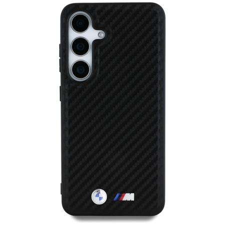 BMW ETUI LEATHER DO MAGSAFE DO SAMSUNG GALAXY S25 CARBON Z TRWAŁĄ OCHRONĄ