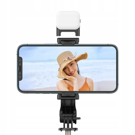 Kijek selfie stick do telefonu Mcdodo Tripod statyw Bluetooth czarny