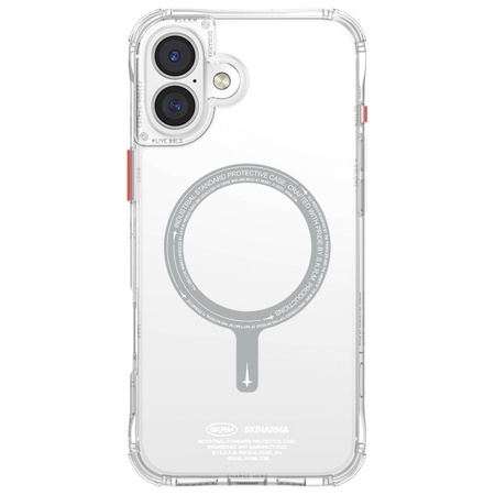 Skinarma etui Saido iPhone 16 6.1 Magnetic Charging przezroczysty/clear