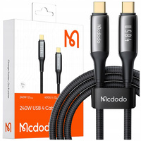 MCDODO USB-C-KABEL SCHNELLLADUNG THUNDERBOLT 4 40GBPS 240W USB TYP C 1M