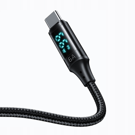 Mcdodo Telefonkabel, DIGITAL PRO USB-C 5A 66W 1,2m Schwarz