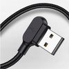 MCDODO KABEL KĄTOWY 90° LIGHTNING DWUSTRONNY DO IPHONE 11 12 13 14 LED 3M