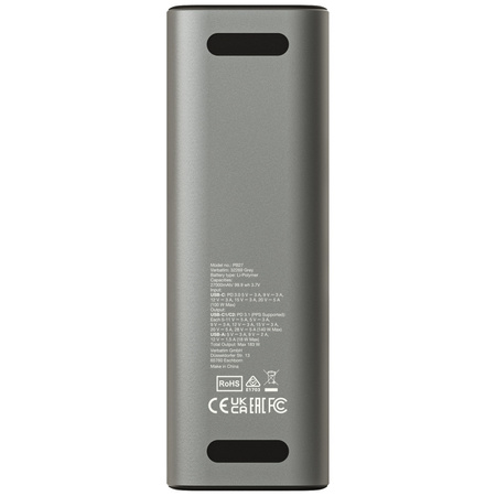 Powerbank Verbatim Charge n Go 27000mAh 140W 2xUSB-C PD 3.1 szary 32269