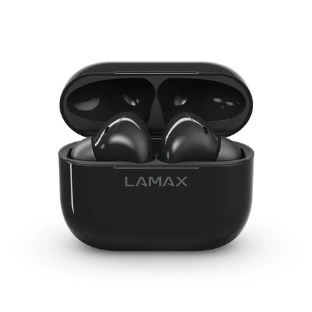 Słuchawki bezprzewodowe LAMAX Clips1 ANC BT 5.3 BeatBass® czarne