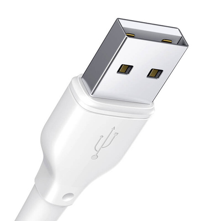 Cablu Mcdodo JCA-7270 USB-A la Lightning, 1,2 m (alb)
