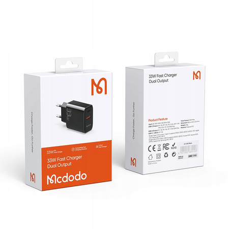 Încãrcãtor USB Mcdodo USB-C, rapid, PD, 33W