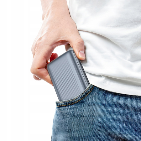 MCDODO POWERBANK Z WYŚWIETLACZEM 10000MAH 33W 2 X USB USB-C + KABEL USB-C CZARNY