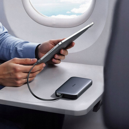 MCDODO POWERBANK 10000MAH DO TELEFONU LAPTOPA Z WBUDOWANYM KABLEM USB-C 45W