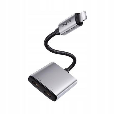 CABLU ADAPTOR MCDODO 2X LIGHTNING PENTRU IPHONE X 11 12 13 14 PRO
