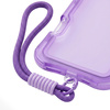 Nakładka SafePop ze smyczą do iPhone 16 6,1" fioletowa