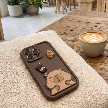 Nakładka Ultra Trendy 3D do iPhone 15 Pro 6,1" capybara