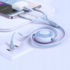 MCDODO KABEL ZWIJANY MICRO USB LIGHTNING USB-C 3W1