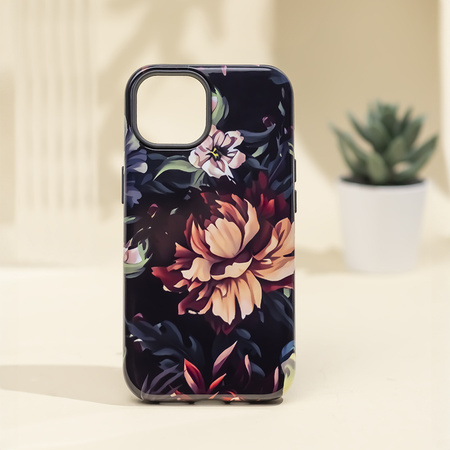 Nakładka Decor do iPhone 14 Pro 6,1" Peony