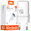 MCDODO SZYBKA ŁADOWARKA SIECIOWA DO TELEFONU KOSTKA DO ŁADOWARKI USB-C 45W