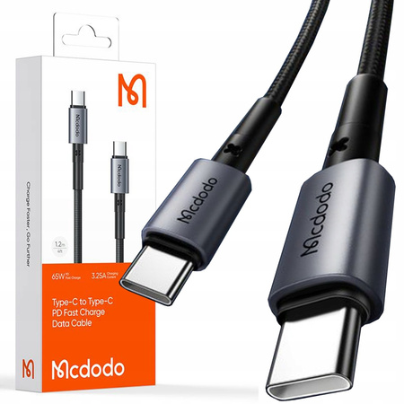 Cablu USB-C Mcdodo Prism, rapid, puternic, 65W PD, 1,5m