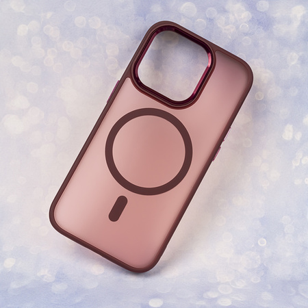 Nakładka Frozen Mag do iPhone 16 Pro 6,3" czerwona