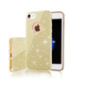 Nakładka Glitter 3w1 do iPhone 16 Pro 6,3" złota
