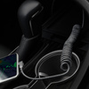 MCDODO KABEL KĄTOWY USB-C SPIRALNY SPRĘŻYNOWY SZYBKIE ŁADOWANIE TYP C LED
