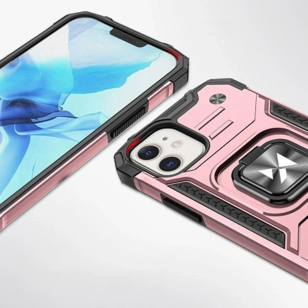 WOZINSKY RING ARMOR ETUI DO IPHONE 14 PLUS ZUCHWYT MAGNETYCZNY PANCERNE
