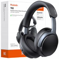 MCDODO SŁUCHAWKI BEZPRZEWODOWE NAUSZNE BLUETOOTH Z MIKROFONEM ANC CZARNE