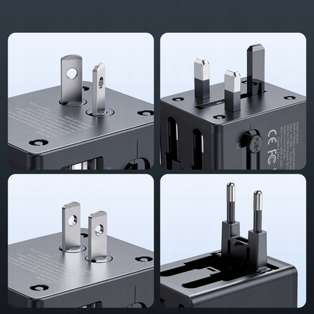 ADAPTOR USB ÎNCÃRCÃTOR DE CÃLÃTORIE MCDODO, UE, SUA, Marea Britanie, Australia