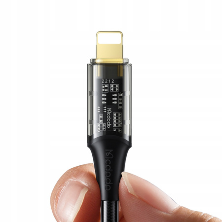 MCDODO KABEL USB-C LIGHTNING SZYBKIE ŁADOWANIE 36W 2M DO IPHONE 11 12 13 14