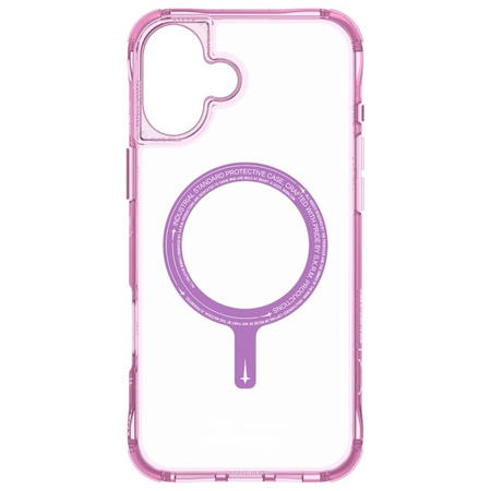 Skinarma etui Saido iPhone 16 6.1 Magnetic Charging różowy/pink