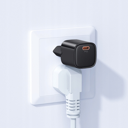 MCDODO SZYBKA ŁADOWARKA SIECIOWA ZASILACZ DO IPHONA TYP C USB-C 20W KABEL