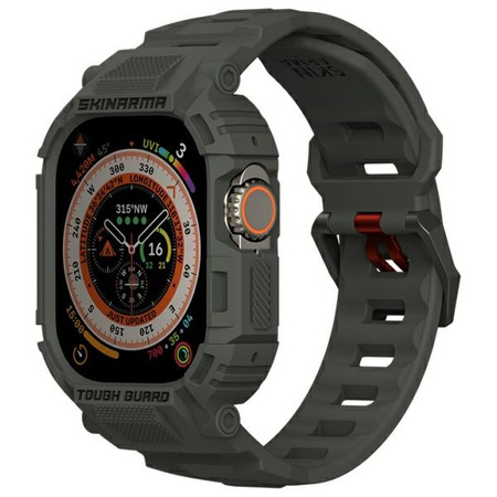 Skinarma pasek+etui Mecha 2in1 Apple     Watch 49mm oliwkowy/olive
