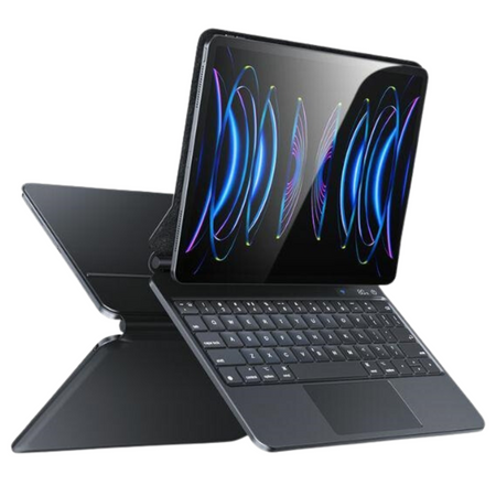 USAMS Etui ochronne z klawiaturą iPadPro 12,9 czarny/black Miaoke Series IPP12MG01 (US-BH876)