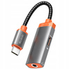 MCDODO ADAPTER USB-C MINI JACK 3,5MM PRZEJŚCIÓWKA KABEL AUX DO SAMSUNG DAC