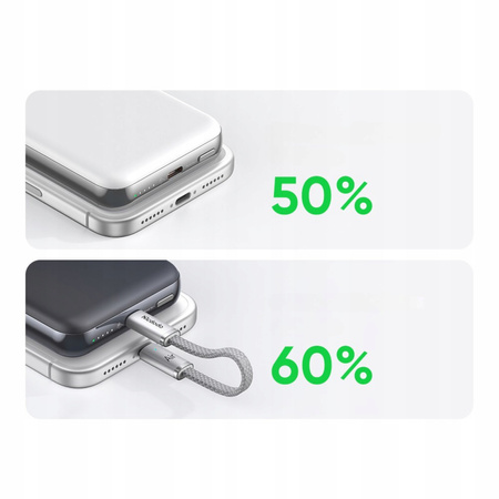 MCDODO POWERBANK MAGSAFE 10000MAH DO TELEFONU SZYBKIE ŁADOWANIE KABEL USB-C