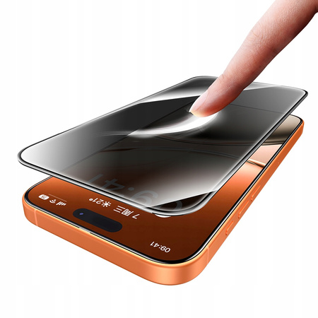 MCDODO SZKŁO HARTOWANE PRYWATYZUJĄCE AUTOFIT SZYBKA DO IPHONE 17 PRO MAX