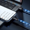 MCDODO ŁADOWARKA KABEL USB-C LIGHTNING SZYBKIEGO ŁADOWANIA DO IPHONE 1M LED
