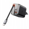 MCDODO SCHNELL-WANDLADEGERÄT NETZTEIL 3X USB-C PD USB GAN 40W 1M KABEL