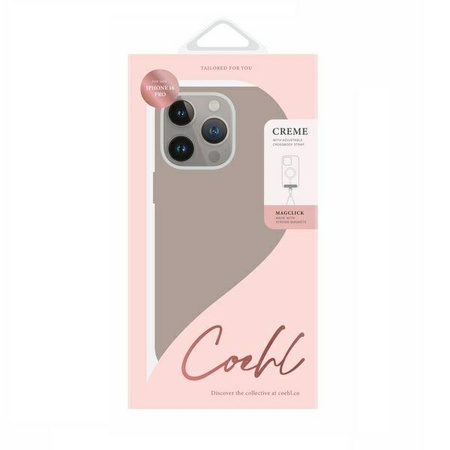 UNIQ POKROWIEC COEHL CREME DO IPHONE 16 PRO 6.3 MAGNETYCZNE ŁADOWANIE