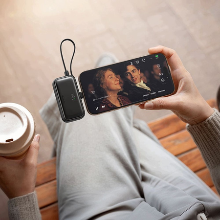 MCDODO MAŁY POWERBANK DO TELEFONU SZYBKIE ŁADOWANIE 5000MAH 3 X USB-C 22,5W