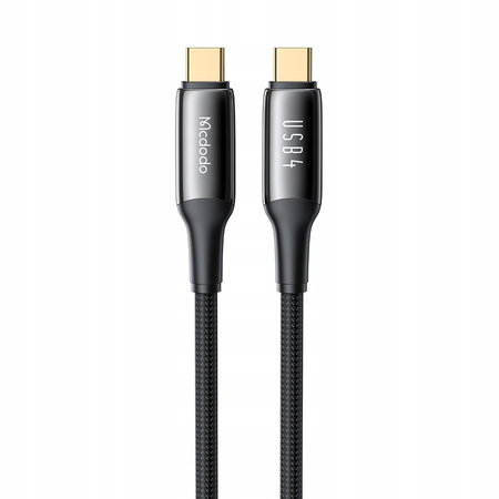 MCDODO CABLE USB-C FAST CHARGING THUNDERBOLT 4 40GBPS 240W USB TYPE C 1M