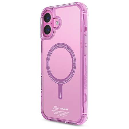 Skinarma etui Saido iPhone 16 6.1 Magnetic Charging różowy/pink