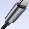 MCDODO ŁADOWARKA KABEL USB-C LIGHTNING SZYBKIEGO ŁADOWANIA DO IPHONE 1M LED