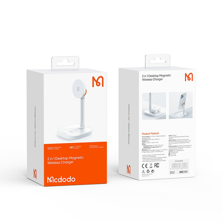 Mcdodo Dockingstation, 2-in-1 Magnetladegerät für iPhone und AirPods