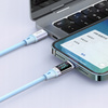 MCDODO KABEL Z WYŚWIETLACZEM USB-C LIGHTNING 36W 1M DO IPHONE 14 FIOLETOWY