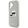 KARL LAGERFELD ETUI RUBBER DOUBLE HEADS DO IPHONE 16 OCHRONNE Z 3D DESIGNEM