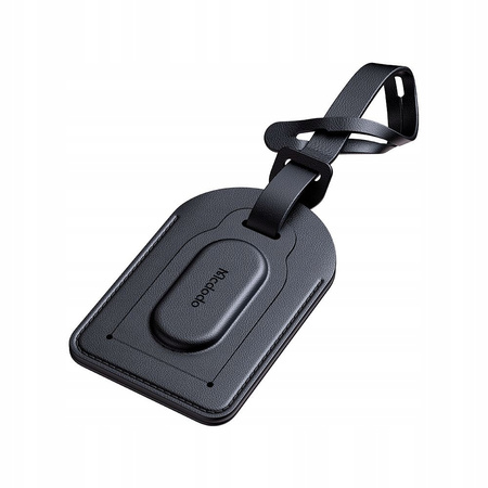 MCDODO LOKALIZATOR GPS DO BAGAŻU TORBY PLECAKA DO APPLE FIND MY CZARNY