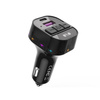 XO transmiter FM BCC17 Bluetooth MP3 ładowarka samochodowa 30W czarna