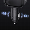MCDODO SZYBKA ŁADOWARKA SAMOCHODOWA 3X USB USB-C 130W LED KABEL ZWIJANY 1M